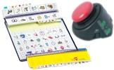 communication book and step by step device 